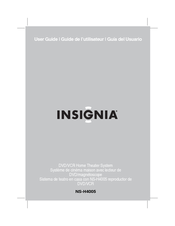 Insignia NS-H4005 - DVD/VCR Home Theater System User Manual