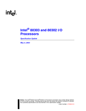 Intel 80302 Specification Update