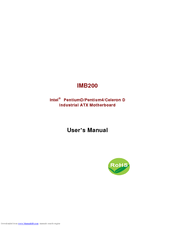 AXIOMTEK IMB200VG User Manual