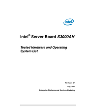 Intel S3000AH Overview & Operation