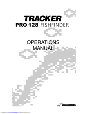 Humminbird TRACKER PRO 128 Operation Manual