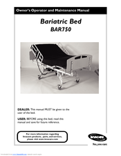 Invacare BAR750 Owner's Operating And Maintenance Manual