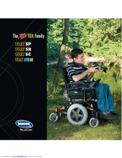 Invacare Power Wheelchair TDXSR Brochure & Specs