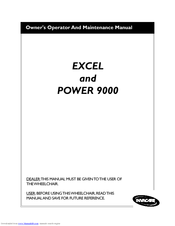 Invacare Electric wheelchair Owner's Operator And Maintenance Manual