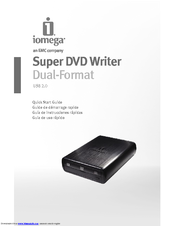 Iomega Super DVD Writer Quick Start Manual