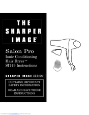 Sharper Image SI749 Instructions Manual