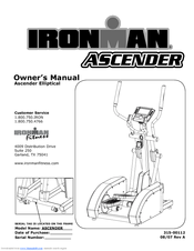 Ironman Fitness ASCENDER Owner's Manual