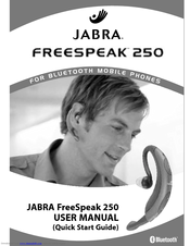 Jabra FreeSpeak 250 User Manual