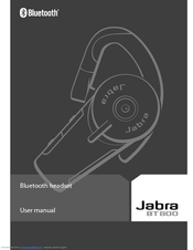Jabra BT 800 User Manual