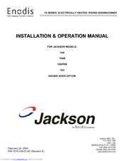 Jackson 10U Installation & Operation Manual