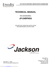 Jackson JP-24BPNSU Technical Manual