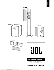 JBL Cinema Sound CSC55 Owner's Manual