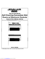 Jenn-Air WM2780 Use And Care Manual