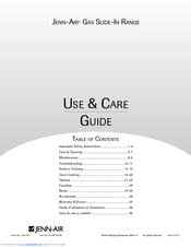 Jenn-Air 8113P626-60 Use & Care Manual