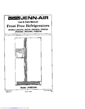 Jenn-Air JRSD2490 Use And Care Manual
