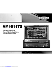 Jensen Multimedia AM/FM/DVD Receiver VM9511TS Instruction Manual
