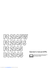 Jonsered FC 2145W Operator's Manual