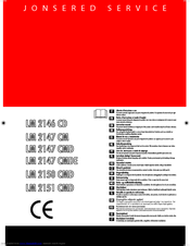Jonsered LM 2151 CMD Instruction Manual