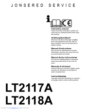 Jonsered LT2118A Instruction Manual