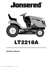 Jonsered LT2226 A2 Operator's Manual