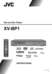 JVC XV-BP1 Instructions Manual
