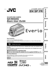JVC Everio GZ-HD520 Basic User Manual