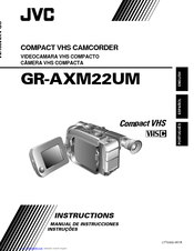 JVC GR-AXM22UM Instructions Manual