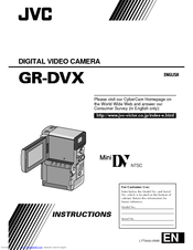 JVC GR-DVXU Instructions Manual