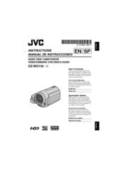 JVC GZMG730BUS - Everio Camcorder - 7.38 MP Instructions Manual