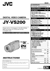 JVC JY-VS200 Instructions Manual