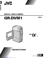 JVC GR-DVM1 Instructions Manual