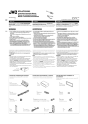 JVC KD-ADV6580 Installation & Connection Manual