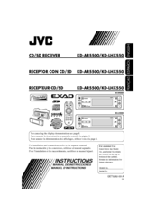 JVC KD-AR5500J Instructions Manual