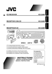 JVC KD-S45 Instructions Manual