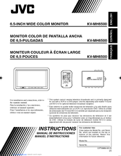 JVC KV-MH6500 Instructions Manual