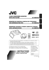 JVC MRD900 - KV - DVD Player Instructions Manual
