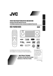 JVC KD-NXD505J Instructions Manual