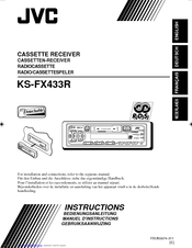 JVC Cassette Receiver KS-FX433R Instructions Manual