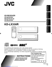 JVC KD-LX330R Instructions Manual
