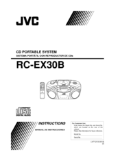 JVC RC-EX30BJ Instructions Manual