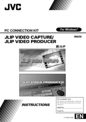 Jvc PC Connection Kit Instructions Manual