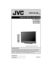 JVC HD-ILA HD-61G587 User Manual