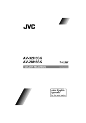 JVC AV-28H5SK Instructions Manual