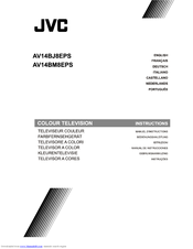 JVC AV14BM8EPS Instructions Manual