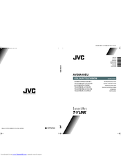 JVC AV-29A10 Instructions Manual
