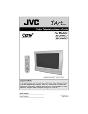 JVC I'Art Pro AV-30W777 User Manual