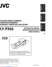 JVC 3-CCD KY-F550 Instruction Manual