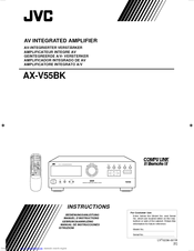 JVC AX-V55BK Instructions Manual