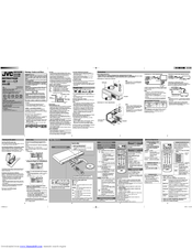 JVC XV-N315B Instructions