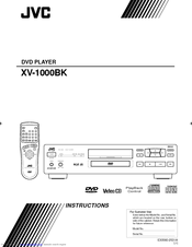 JVC XV-1000BK Instructions Manual